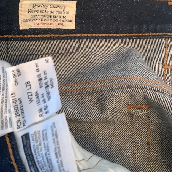 Levi’s 501 Skinny Hard Denim - Picture 3 of 7